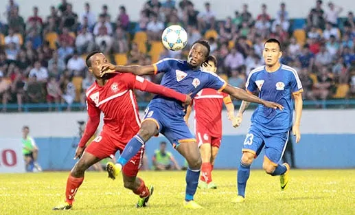 Vòng 7 V-League 2016: Hải Phòng thắng trận derby vùng Đông Bắc