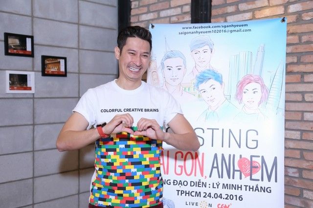 Huy Khánh giản dị tham gia casting “Sài Gòn, Anh Yêu Em”