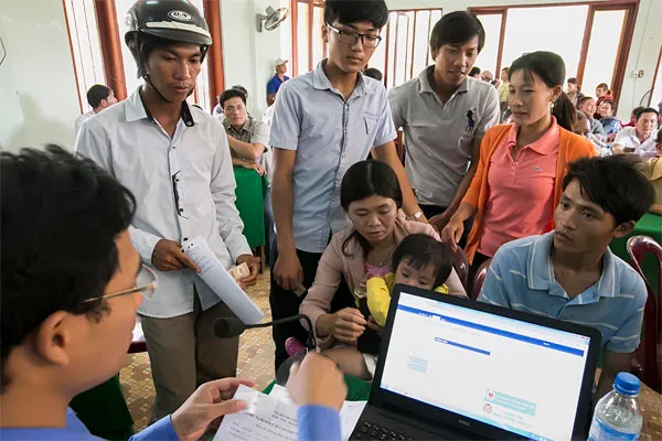 Lý Sơn là huyện đảo đầu tiên thực hiện cấp đổi giấy phép lái xe lưu động
