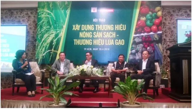 Xây dựng thương hiệu nông sản sạch, lúa gạo