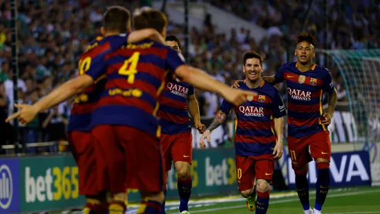 Kết quả bóng đá (1/5): Thắng Betis, Barca giữ vững ngôi đầu