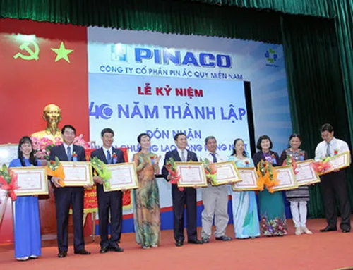 Pinaco đón nhận Huân chương Lao động hạng Nhất - lần 2