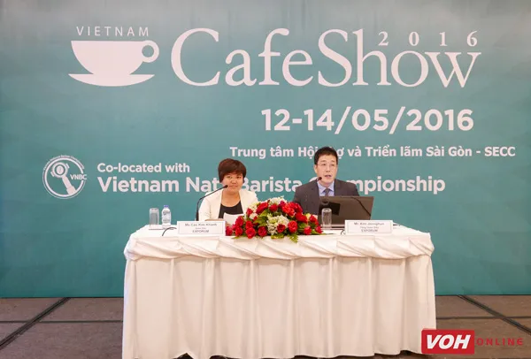 Thưởng thức cà phê đẳng cấp quốc tế tại Việt Nam Cafe Show 2016