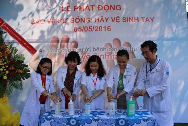 Bảo vệ sự sống, hãy vệ sinh tay!