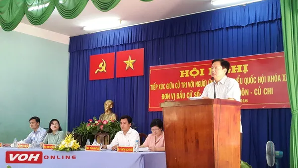Bí thư Thành ủy TPHCM Đinh La Thăng: Các chính sách được xây dựng phải có sự tham gia của người dân