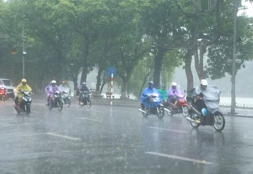 Đêm nay (12/5), Bắc Bộ sẽ có mưa rào và dông diện rộng, cảnh báo nguy cơ lũ quét