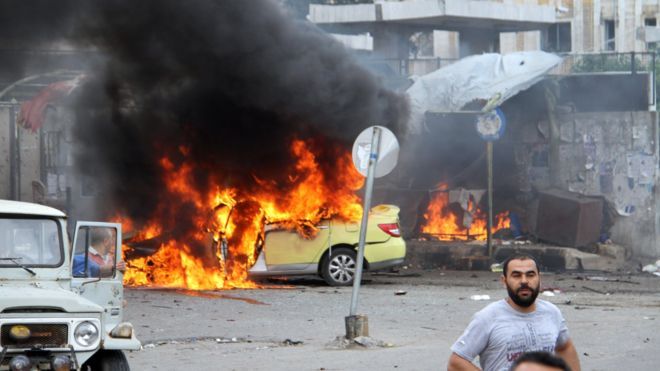 Syria: IS đánh bom liên hoàn gần 100 người thiệt mạng