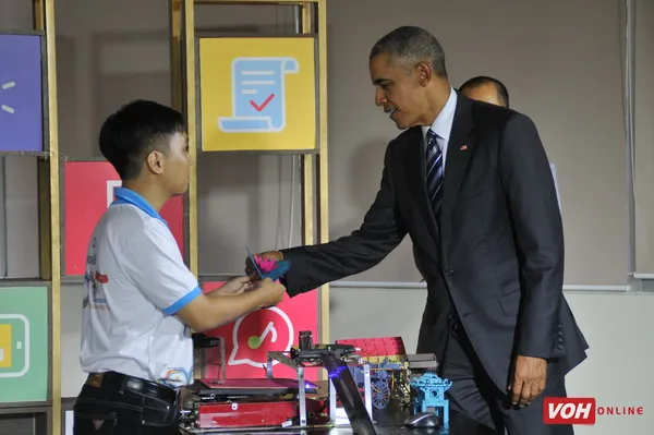 Tổng thống Obama gặp gỡ doanh nghiệp Việt Nam