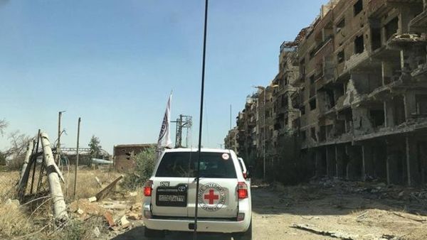 Syria: Thị trấn Darayya nhận viện trợ nhân đạo lần đầu tiên sau 4 năm