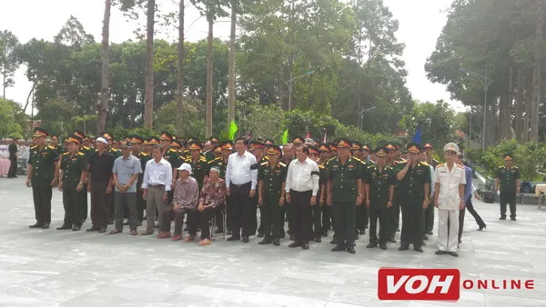 Truy điệu và an táng hài cốt 14 liệt sĩ tại Nghĩa trang liệt sĩ huyện Củ Chi