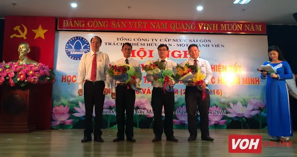 Tuyên dương điển hình ngành cấp nước học theo gương Bác