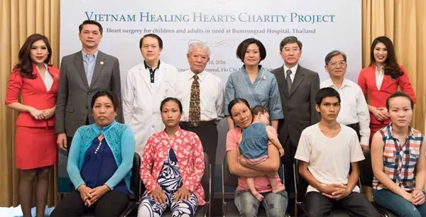 Dự án phẫu thuật tim cho bệnh nhân nghèo Việt Nam