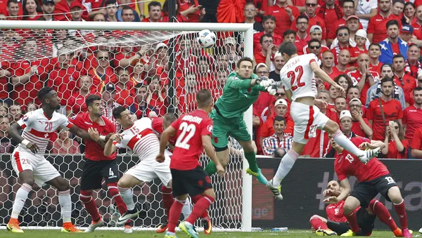 Kết quả bóng đá 11/6: Thắng Albania, Thụy Sĩ khởi đầu đầy thuận lợi