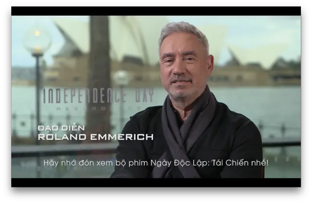 Đạo diễn Roland Emmerich suy nghĩ về việc quay phim ở Việt Nam