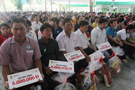 Nhiều hoạt động hỗ trợ công nhân khó khăn