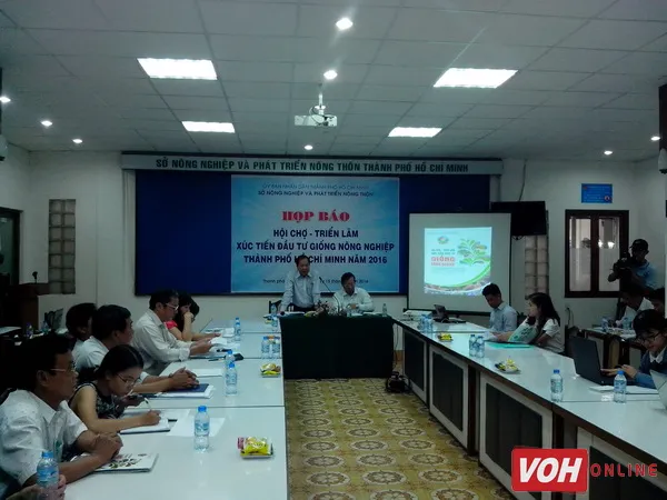 Hội chợ triển lãm xúc tiến đầu tư giống nông nghiệp TPHCM 2016