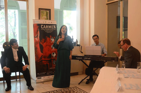 Kịch opera Carmen công diễn tại TPHCM  