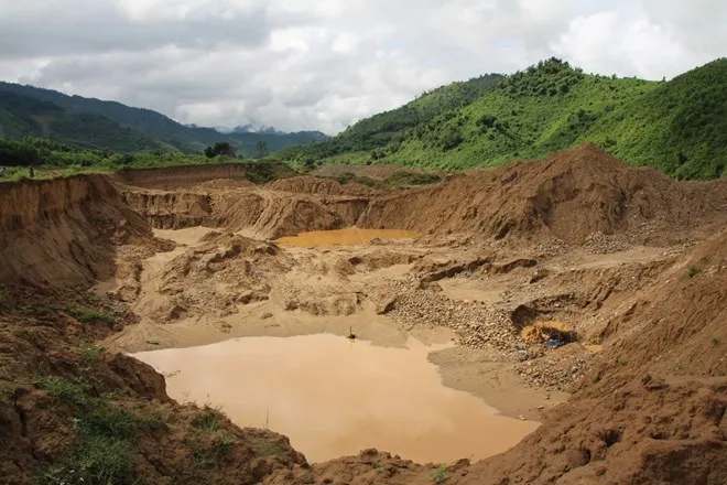 Kiểm tra thông tin doanh nghiệp hết giấy phép vẫn khai thác vàng