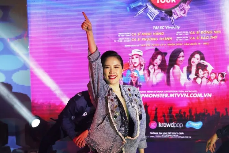 Bảo Thy “bùng cháy” khép lại MTV Star Tour