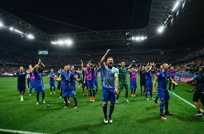 Bốn năm trước, Iceland còn xếp dưới Việt Nam trên BXH FIFA