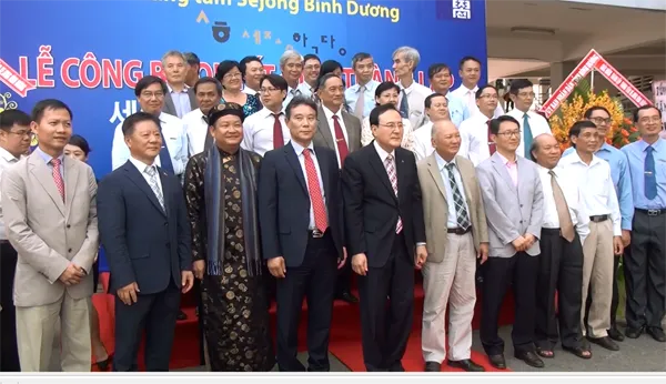 Thành lập trung tâm Hàn ngữ SeJong Bình Dương