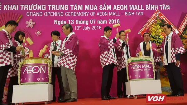 Khai trương trung tâm mua sắm AEON MALL Bình Tân