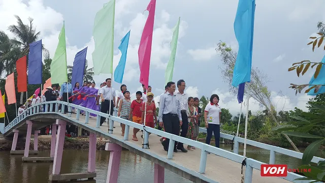 Sát cánh cùng gia đình Việt VOH: Khánh thành cầu Kim Đài, Cà Mau