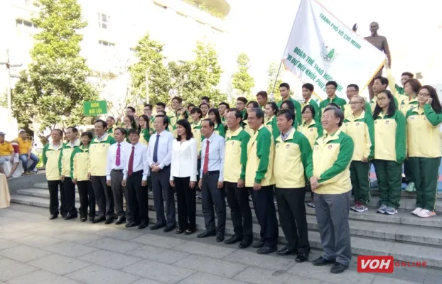 TPHCM xuất quân dự Hội khỏe Phù đổng toàn quốc