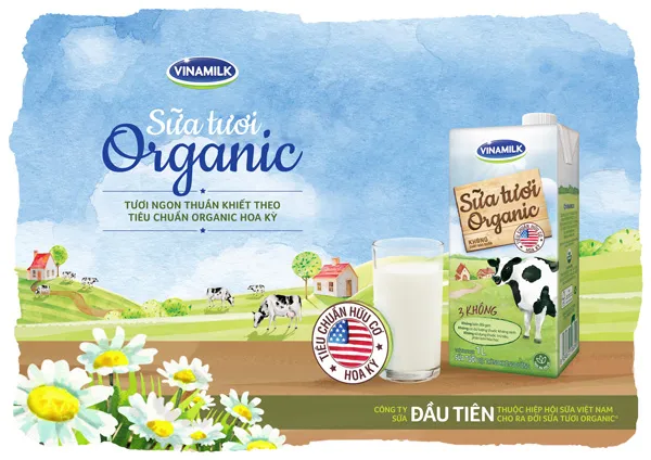 Điều gì làm nên sữa Vinamilk Organic chuẩn USDA Hoa Kỳ