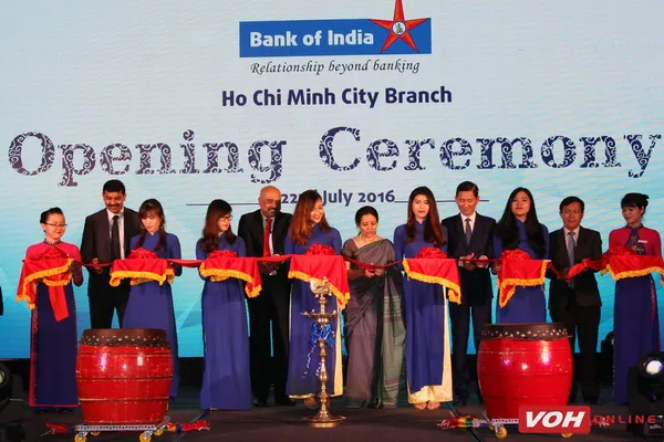 Khai trương chi nhánh ngân hàng Ấn Độ tại TPHCM