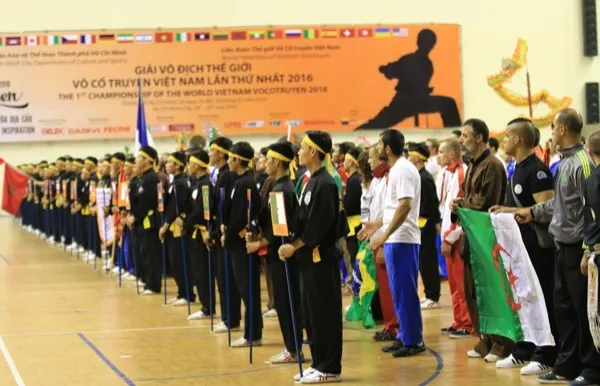 Khai mạc Giải vô địch thế giới võ cổ truyền Việt Nam 2016