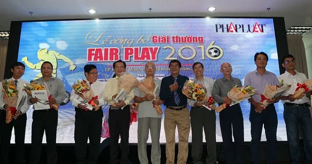 Công bố giải thưởng Fair Play 2016