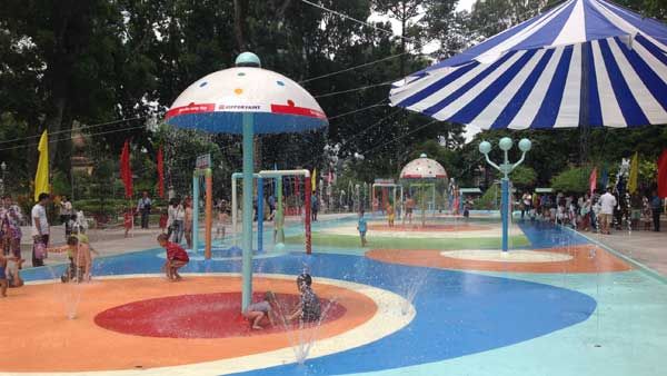 Thảo cầm viên Sài Gòn khai trương sân chơi nước miễn phí