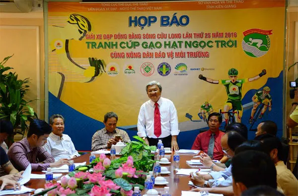 Hơn 70 tay đua dự giải xe đạp Đồng bằng Sông Cửu Long 2016