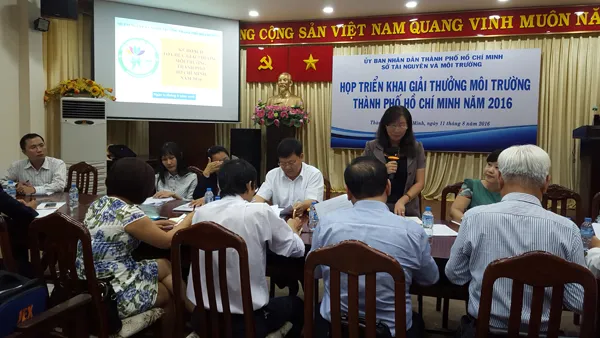 Giải thưởng môi trường TPHCM 2016 nhận hồ sơ đăng ký đến hết ngày 15/9