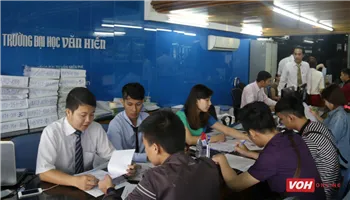 Đại học Văn Hiến công bố điểm chuẩn trúng tuyển NV1