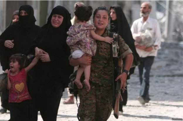 Thành phố Manbij ở Syria đã giải phóng khỏi IS