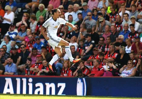 Kết quả bóng đá (14/8): Ibrahomovic mở tài khoản bàn thắng, MU nhẹ nhàng hạ Bournemouth