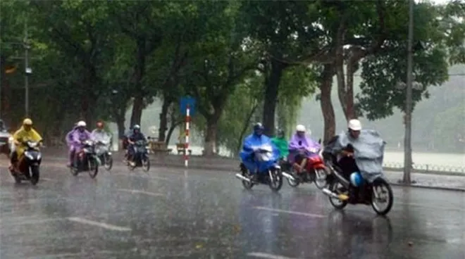 Cảnh báo mưa dông, gió mạnh, sóng lớn trên biển