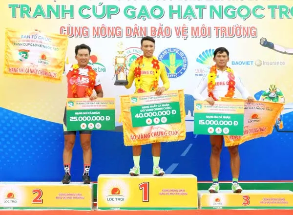 Tuyển thủ quốc gia Nguyễn Thành Tâm xuất sắc đoạt áo vàng  