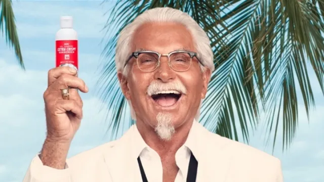 KFC tung ra thị trường kem chống nắng mùi gà rán