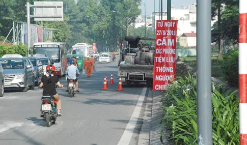 TPHCM: Phân luồng giao thông nhiều tuyến đường lớn