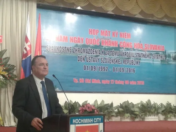 TPHCM kỷ niệm 24 năm Quốc khánh Cộng hòa Slovakia