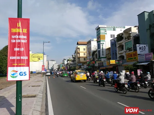 Thông xe toàn tuyến Tân Sơn Nhất – Bình Lợi – Vành đai ngoài 