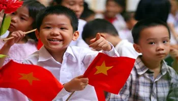 Thời tiết đẹp trong ngày khai giảng năm học mới