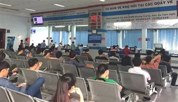Từ ngày 25/9, bán vé tàu tập thể Tết Đinh Dậu 2017  