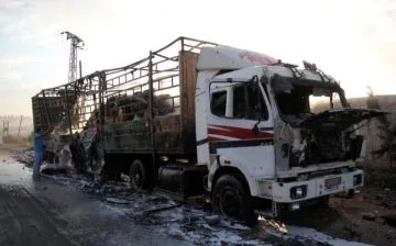 LHQ tạm ngưng viện trợ cho Syria sau vụ xe cứu trợ bị tấn công