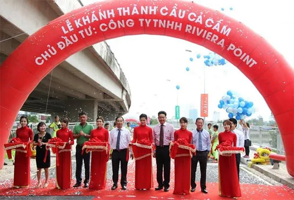 Khánh thành cầu Cả Cấm trị giá 100 tỷ ở quận 7