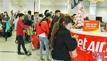 Đồng loạt mở bán vé máy bay Tết Đinh Dậu 2017 