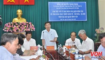 Bình Tân cần tập trung phát triển thương mại, dịch vụ công nghiệp